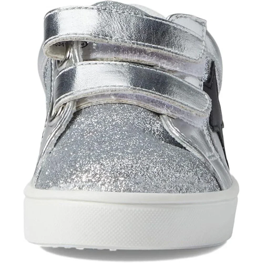 Nina Evon-T Sneakers Toddler US 11 Silver Metallic Low Top Lifestyle Shoes RG218
